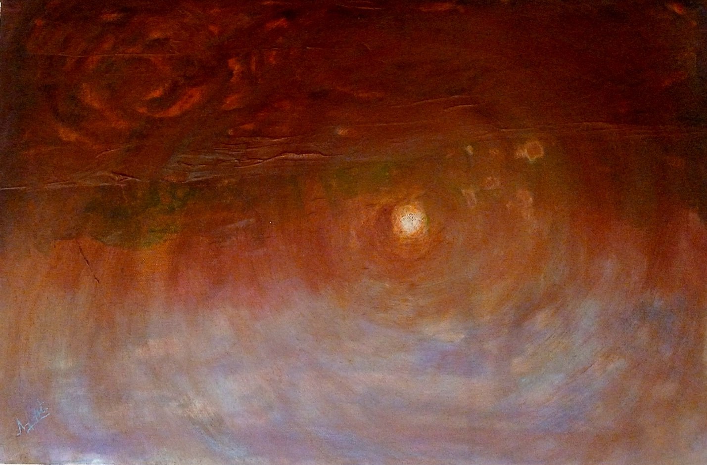 The Turning Threshold painting by Anurag K Gupta