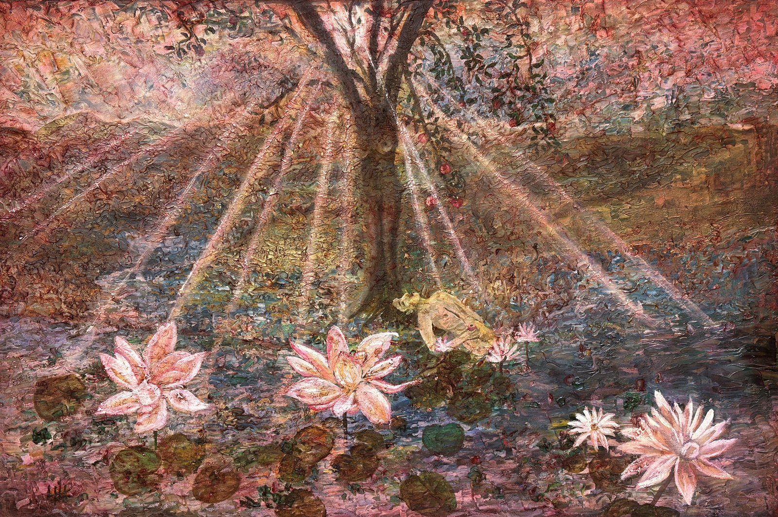 Eden – The Adam's Apple painting by Anurag K Gupta